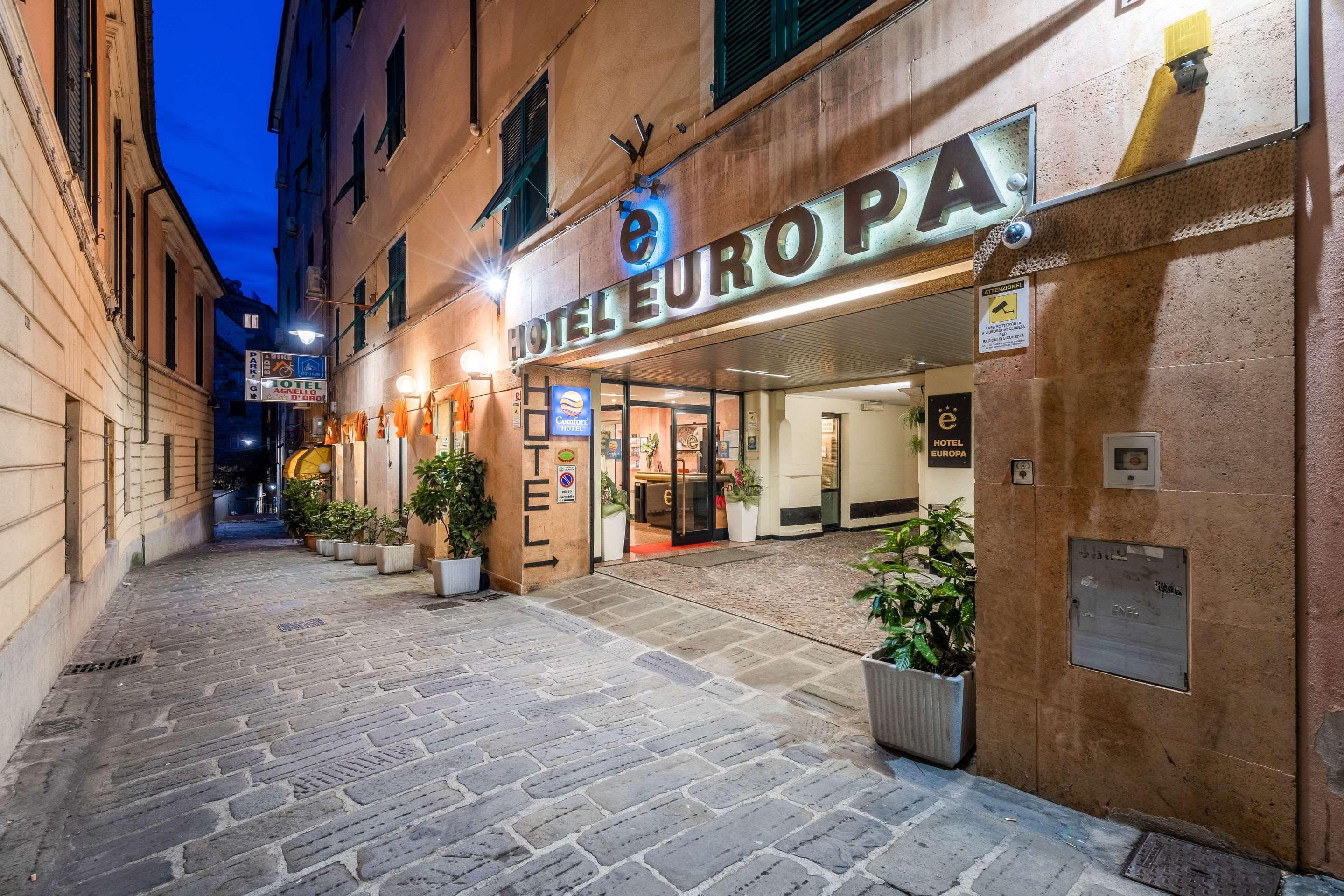 Hotel Europa Genua Buitenkant foto